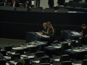 Beatrice Ask (M) i EU-parlamentet