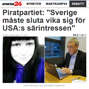 Läs vår debattare hos Nyheter24